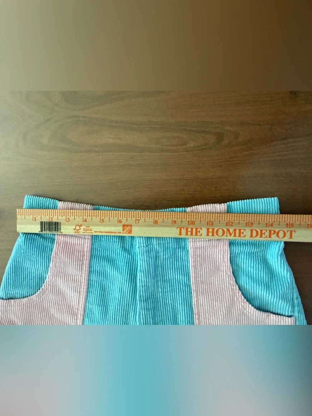 Hammies Women’s Corduroy Shorts Size 30 Powder Blue Pink NWT